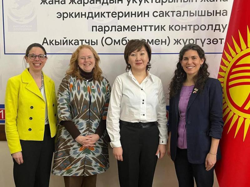 Dzhamiliya Dzhamanbaeva and USAID Senior Global Coordinator held negotiations