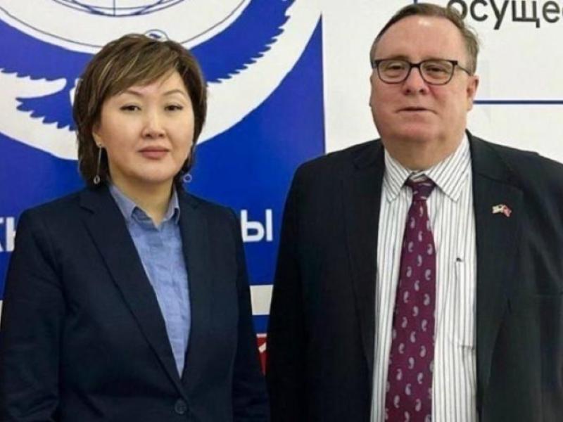  The Ombudsman of the Kyrgyz Republic and the U.S. Ambassador discussed the human rights situation in Kyrgyzstan