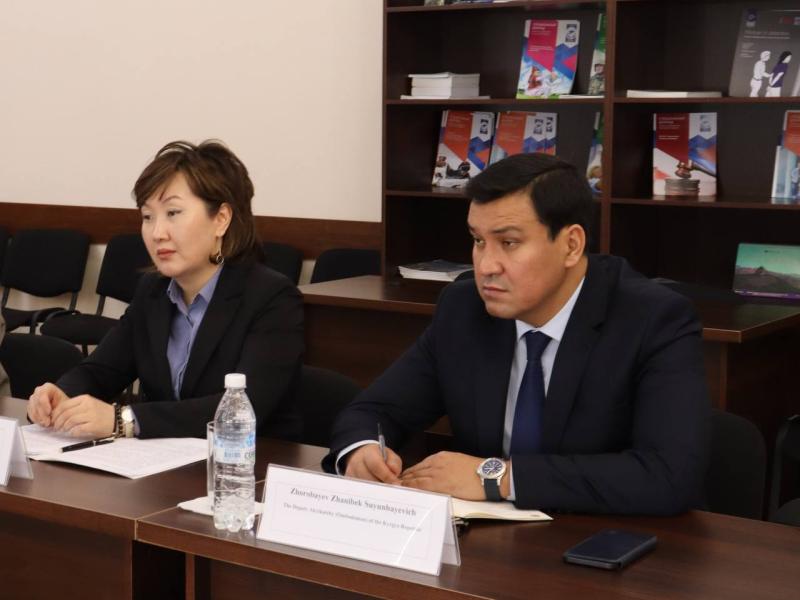 The Ombudsman and the Ukrainian Ambassador to Kyrgyzstan held a meeting