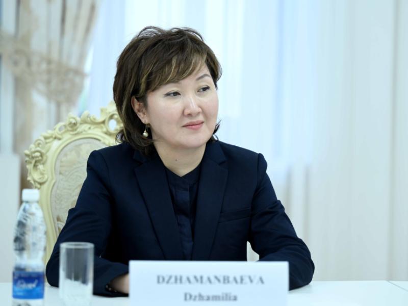  Dzhamilia Akmatbekovna Dzhamanbaeva