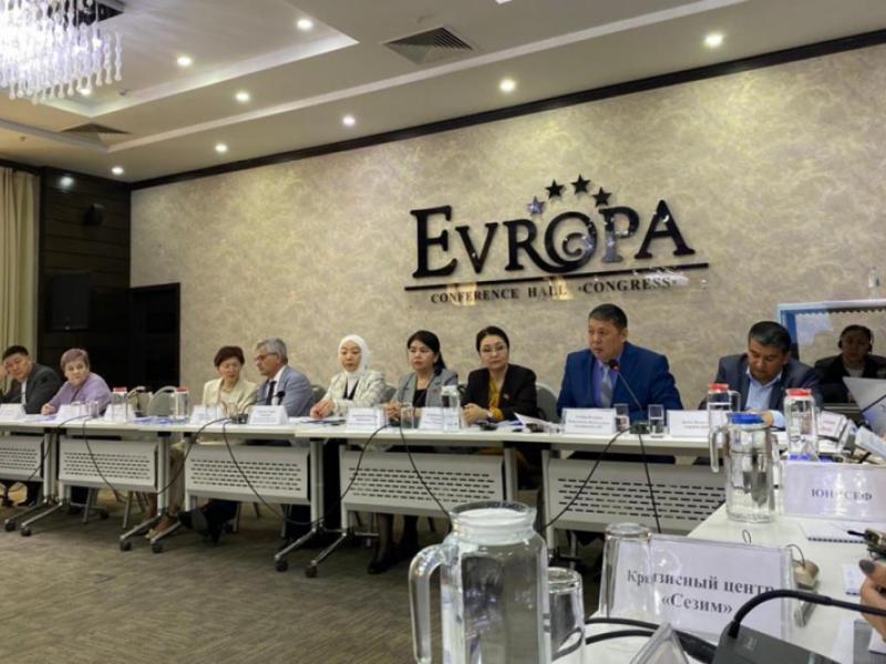 В Бишкеке обсудили результата исследования средств правовой защиты от семейного насилия, существующих на национальном уровне