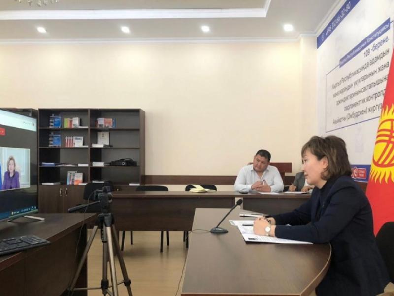 Акыйкатчы Кыргызстана и уполномоченная по правам человека России провели переговоры