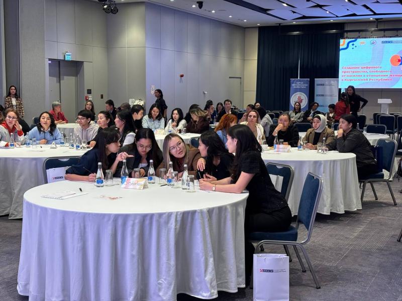 Цифровое насилие в отношении женщин.  Институт Акыйкатчы провел интеллектуальное соревнование среди госорганов, гражданского общества и медиа