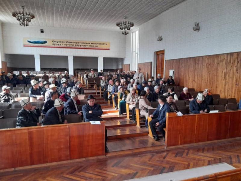 «Караван права» провел работу в Узгенском районе Ошской области  (2)