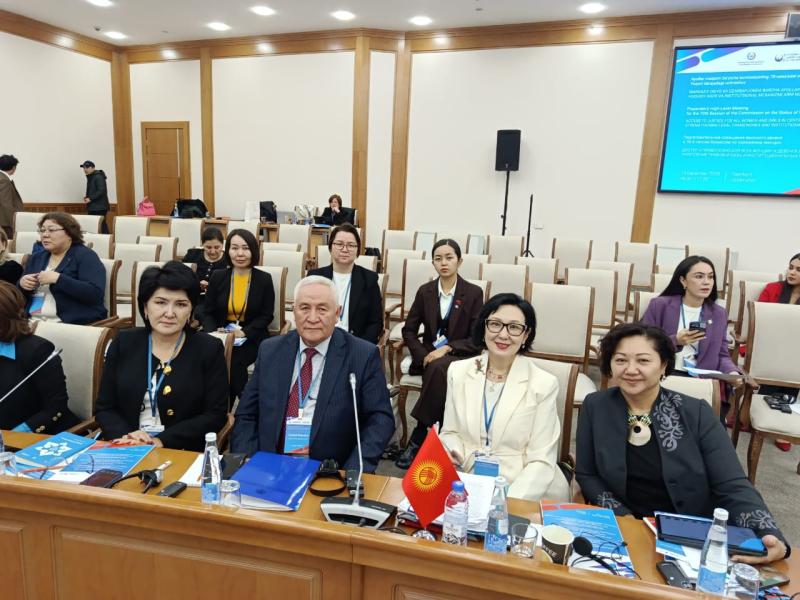 Ташкентте Борбор Азия өлкөлөрүндө аялдардын жана кыздардын сот адилеттигине жеткиликтүүлүгү талкууланды