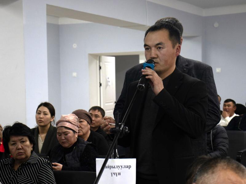 Жители Нарына попросили Акыйкатчы содействовать в получении статуса приграничной зоны Ат-Башинскому району