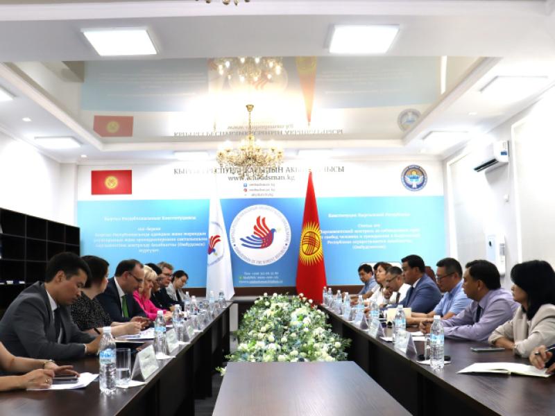 Специальный представитель председателя ОБСЕ Тери Хакала посетила офис Института Акыйкатчы