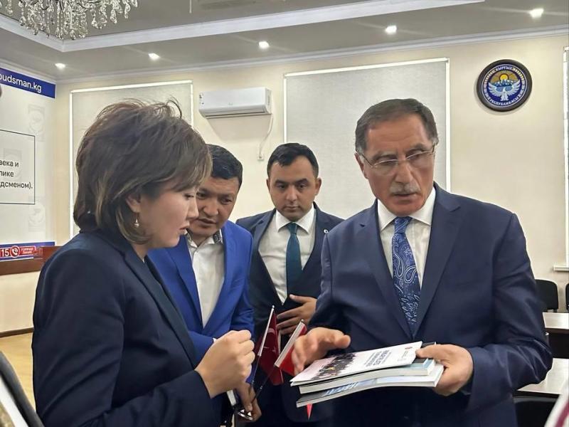 Dzhamilia Dhamanbaeva and the Chief Ombudsman of Turkiye sign a Memorandum of Cooperation