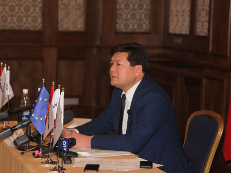 Выступление Омбудсмена КР на тему: «Состояние соблюдения прав и свобод человека: итоги деятельности Института Омбудсмена КР за 11 месяцев 2017 года» 