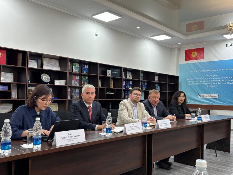 Акыйкатчы с представителями международных организаций обсудила меры по укреплению системы предотвращения пыток в Кыргызстане