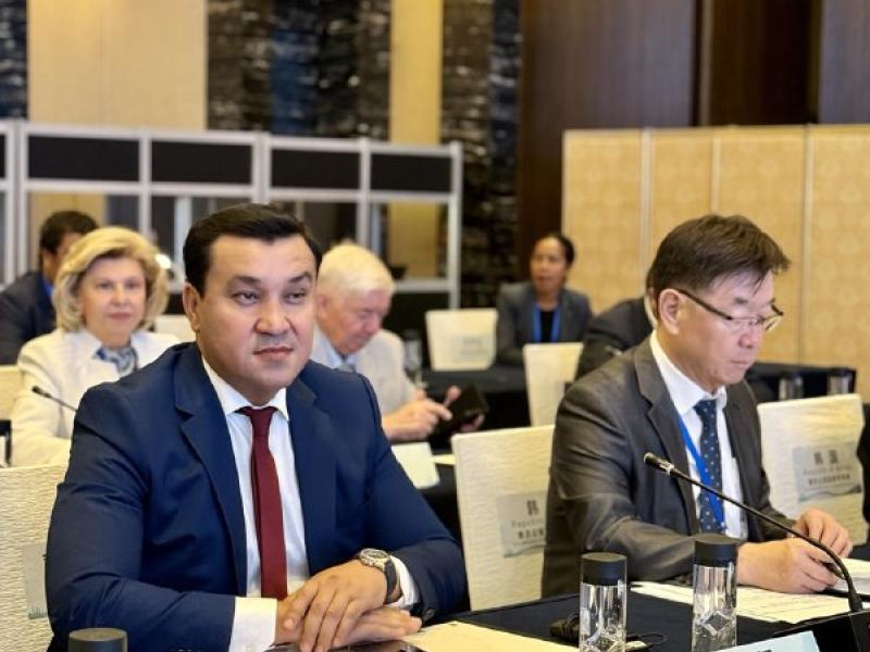 Жанибек Жоробаев выступил на международном семинаре об эффективной деятельности омбудсменов в интересах благополучия людей