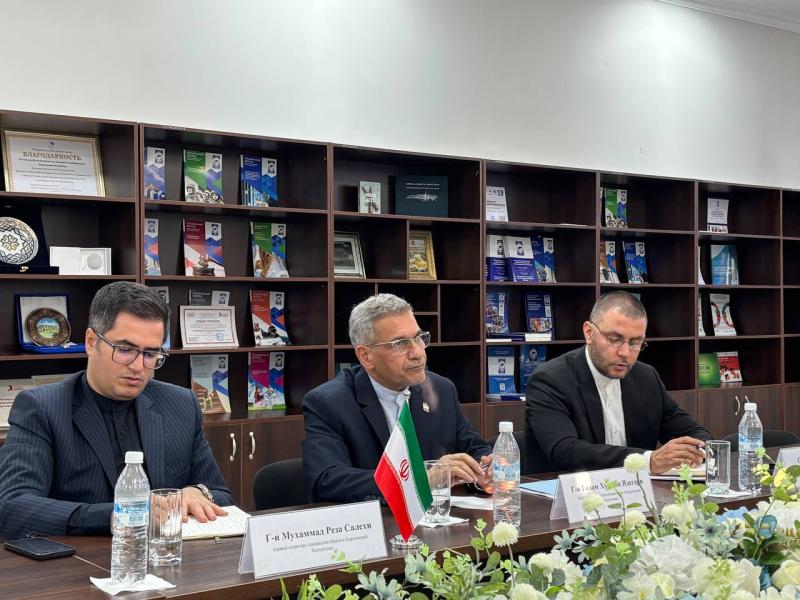 Акыйкатчы Ирандын Кыргызстандагы элчиси менен жолугушту