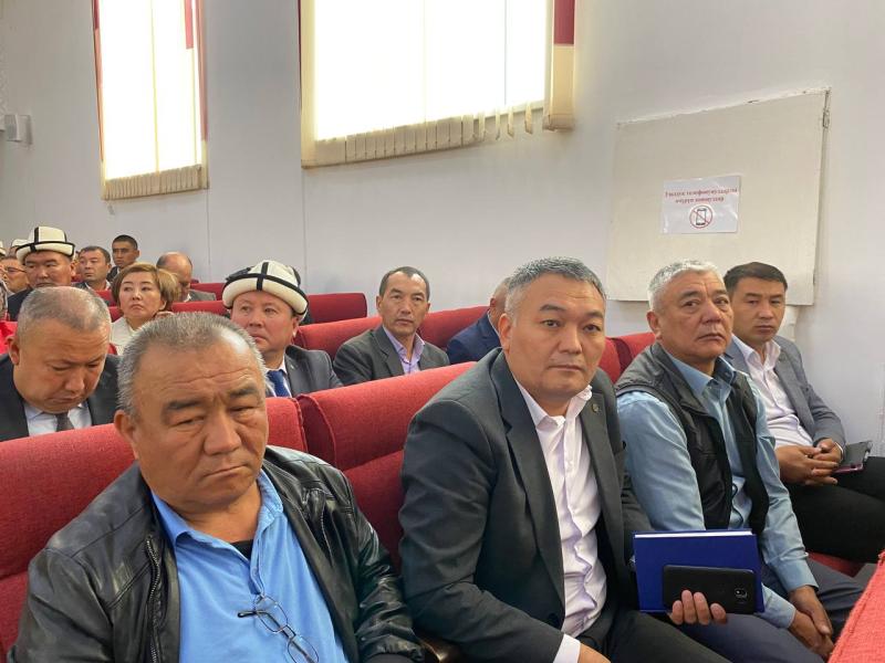 Akiykatchy  Dzhamilia Dzhamanbaeva held a meeting with residents of Batken region