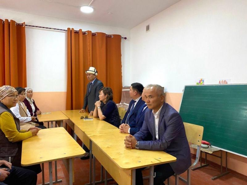 Akiykatchy  Dzhamilia Dzhamanbaeva held a meeting with residents of Batken region