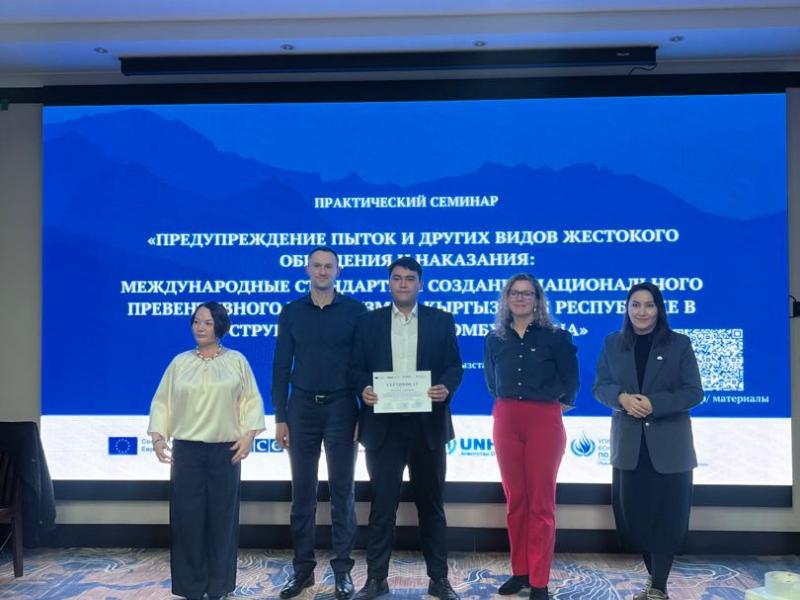 Сотрудники Института Акыйкатчы с международными экспертами обсудили стандарты и принципы работы Национального превентивного механизма