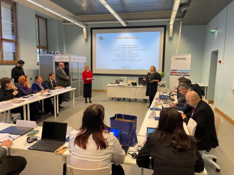 Джамиля Джаманбаева приняла участие во встрече омбудсменов Центральной Азии в Хельсинки