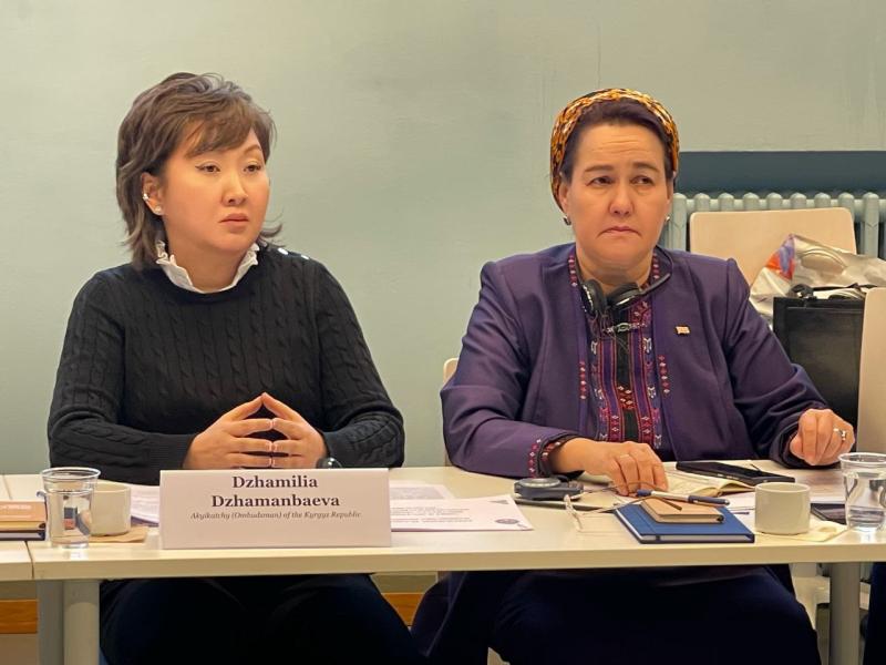Джамиля Джаманбаева приняла участие во встрече омбудсменов Центральной Азии в Хельсинки