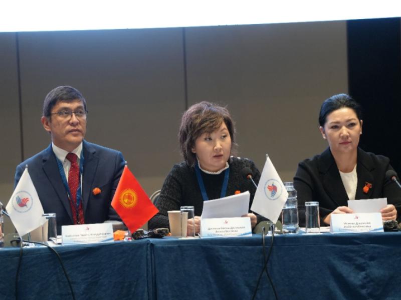 Жамиля Жаманбаева аялдарга жана балдарга карата жасалып жаткан зомбулуктун алдын алууда биргелешип иш алып барууга чакырды