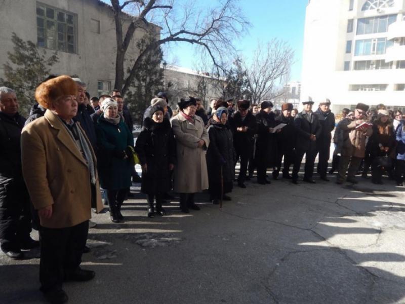 Митинг-реквием в честь памяти Шералы Назаркулова