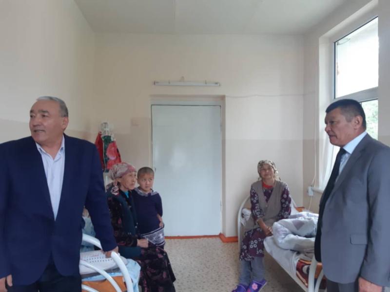Акыйкатчынын өкүлчүлүгү Ак-Суу районунун аймактык ооруканасынын 3 бөлүмүнө мониторинг жүргүзүштү
