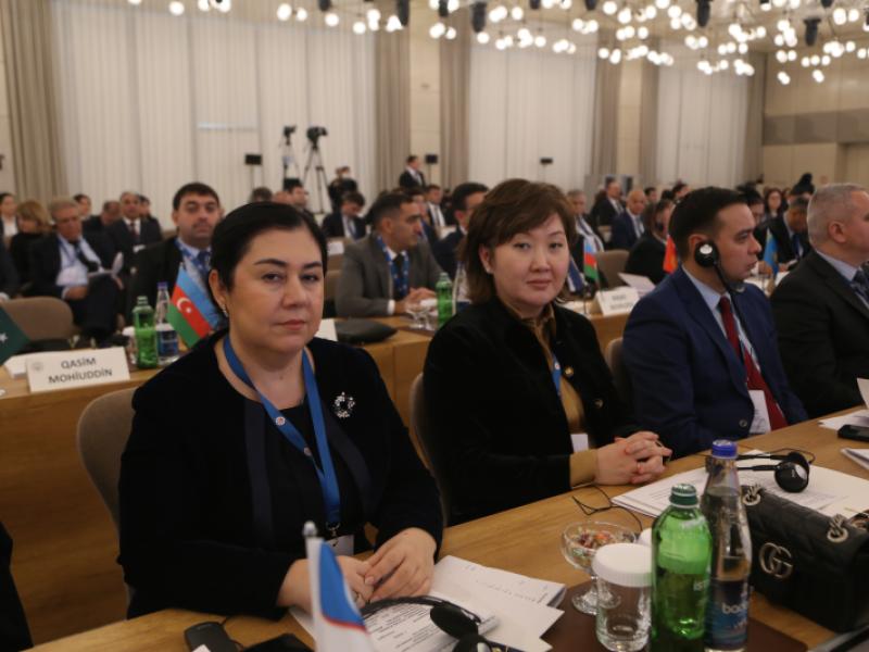 Жамиля Жаманбаева Баку шаарында өткөн эл аралык конференцияда сөз сүйлөдү