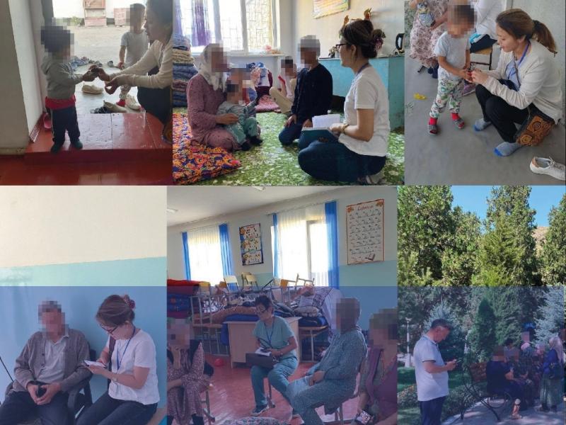 В Институте Омбудсмена завершили встречи с женщинами, вынужденно перемещенными из территорий обстрела в г. Баткен, Баткенский и Кадамжайский районы