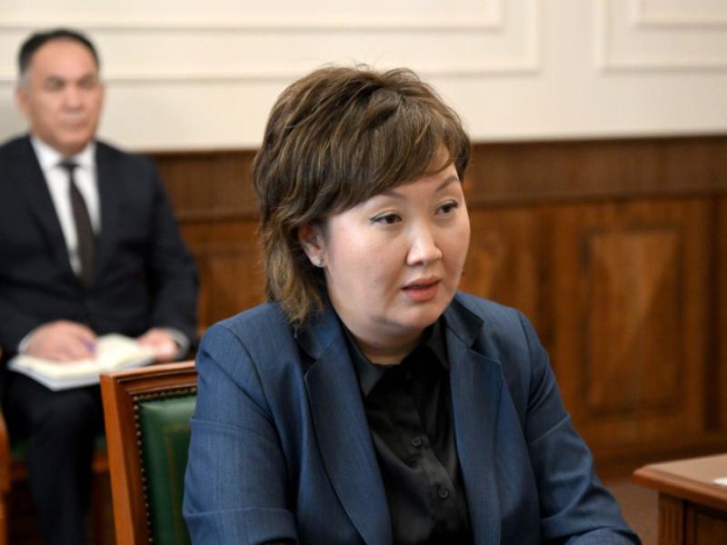 Президент Садыр Жапаров принял Омбудсмена Джамилю Джаманбаеву