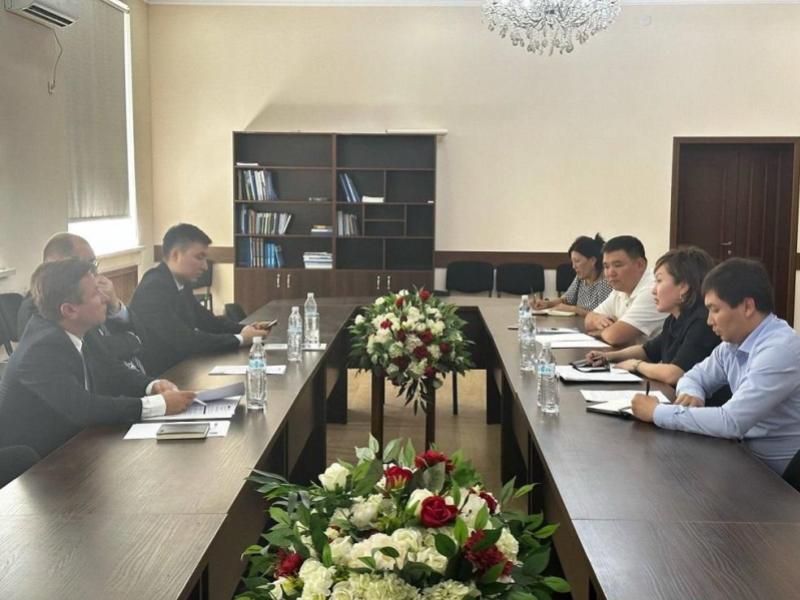 Ombudsman Dzhamilia Dzhamanbaeva and the Head of the OSCE Program Office held a meeting