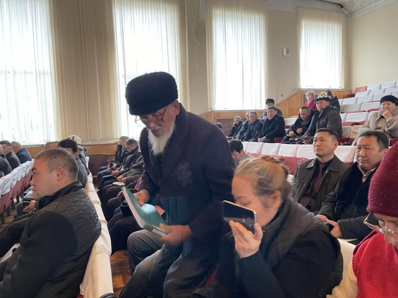 Акыйкатчы Ысык-Көл областынын эли менен жолугушту 