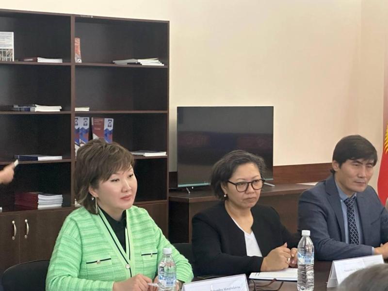 Akyikatchy (Ombudsman) of the Kyrgyz Republic Dzhamilya Dzhamanbaeva and members of the European Parliament held a meeting