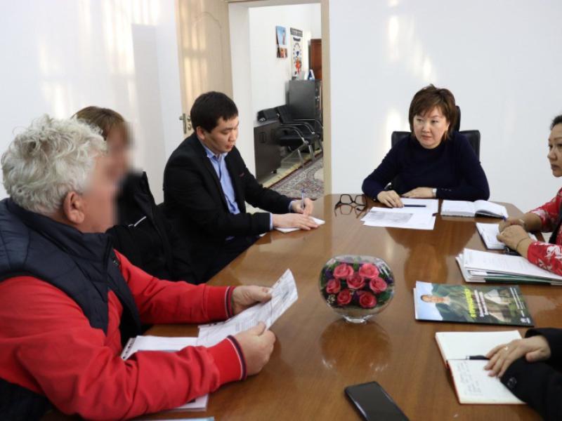Акыйкатчы Джамиля Джаманбаева провела личный прием граждан