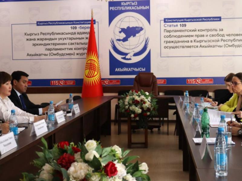 Джамиля Джаманбаева жана USAIDдин улук глобалдык координатору сүйлөшүү жүргүздү 