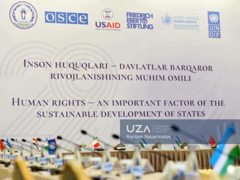 Жамиля Жаманбаева Ташкент шаарында өткөн Эл аралык конференцияга катышты