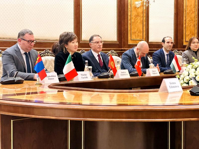 Жамиля Жаманбаева Ташкент шаарында өткөн Эл аралык конференцияга катышты