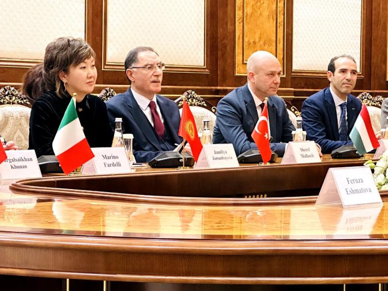 Жамиля Жаманбаева Ташкент шаарында өткөн Эл аралык конференцияга катышты