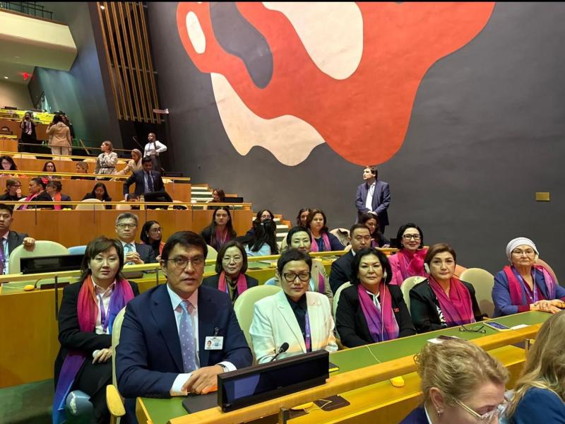 Акыйкатчы Джамиля Джаманбаева принимает участие в 70-й сессии Комиссии ООН по положению женщин