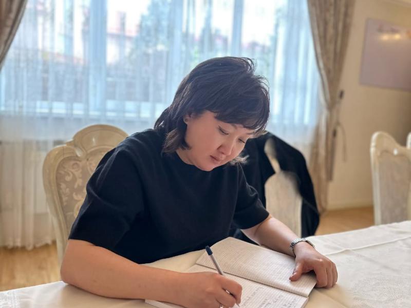 Акыйкатчы Джамиля Джаманбаева посетила второй филиал ресурсного центра «Эне үйү – Дом мамы» 