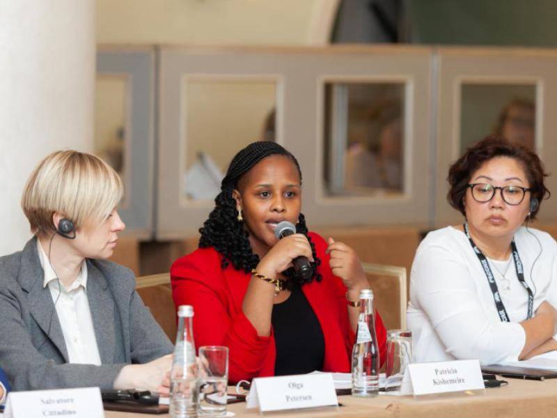 Заместитель Акыйкатчы  приняла участие в конференции по наблюдению за электоральными процессами в Москве