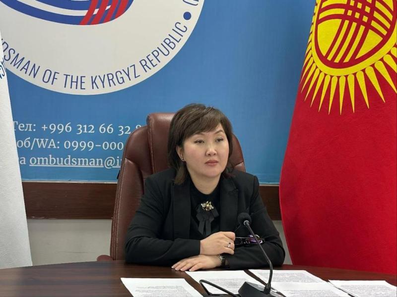 Акыйкатчы контролирует соблюдение прав детей женщины, совершившей самосожжение в Ак-Суйском районе