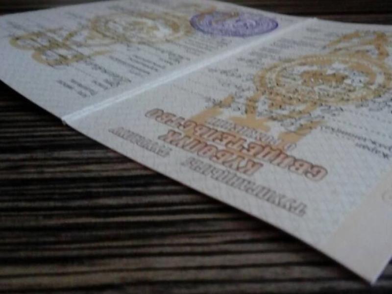 Акыйкатчы балдардын укуктарын коргоодо. Ош шаарындагы окуучулар туулгандыгы тууралуу күбөлүк алышты